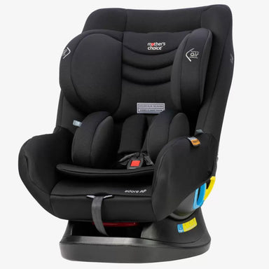 Mothers Choice Adore AP Seat Belt Installation Convertible Car Seat Black Space
