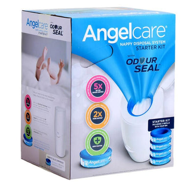 Angelcare Nappy Disposal Bin System Starter Kit