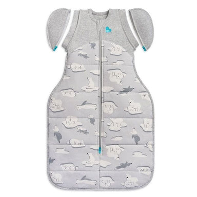 Love To Dream Swaddle Up Transition Bag Warm 3.5 TOG Large - Grey South Pole
