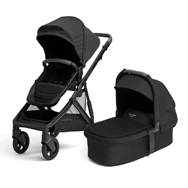 Edwards & Co Olive Pram (Black Luxe) + Bassinet and Free Second Seat Kit