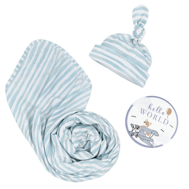 Living Textiles Newborn Gift Set - Stripes