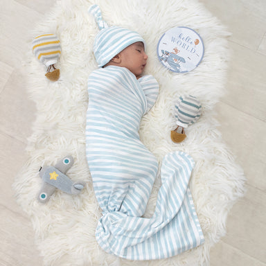 Living Textiles Newborn Gift Set - Stripes