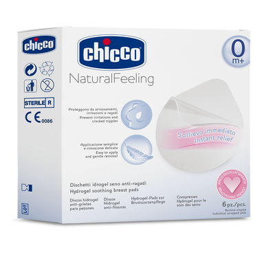 Chicco Hydrogel Soothing Breast Pads
