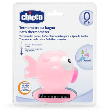 Chicco Bath Thermometer Fish Pink