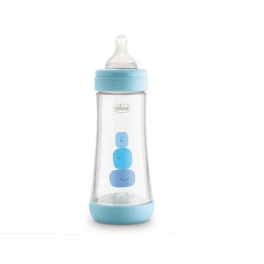 Chicco Perfect5 Bottle Fast Flow 300ml 4m+ Blue