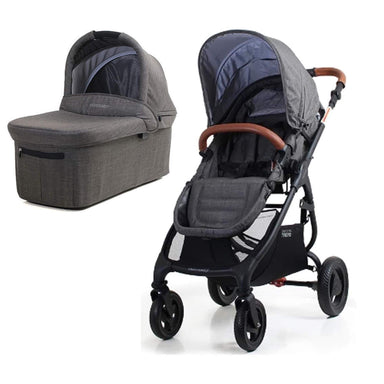 Valco Baby Trend Ultra and Bassinet (Charcoal)