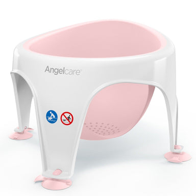 Angelcare Bath Seat Ring Pink Light