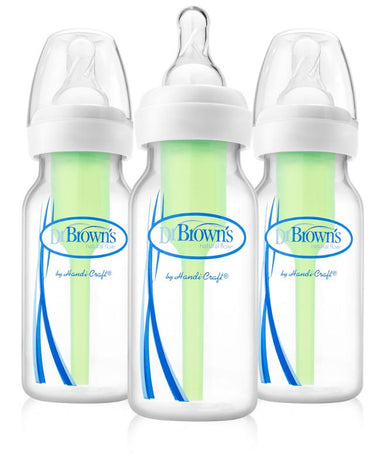 Dr Browns Options+ Narrow Neck 120ml Feeding Bottle 3 Pack