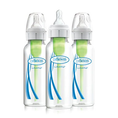 Dr Browns Options+ Narrow Neck 250ml Feeding Bottle 3 Pack