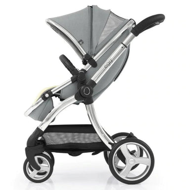 Egg 2 Stroller (Monument Grey) with Carrycot Bassinet + Height Increaser