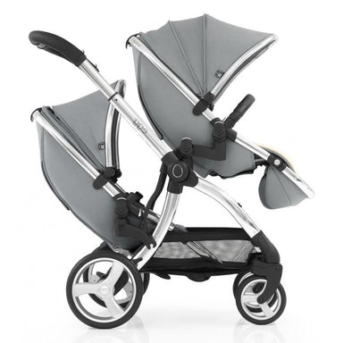 Egg 2 Stroller With Tandem 2nd Seat + Tandem Adapter + Height Increaser (Monument Grey)
