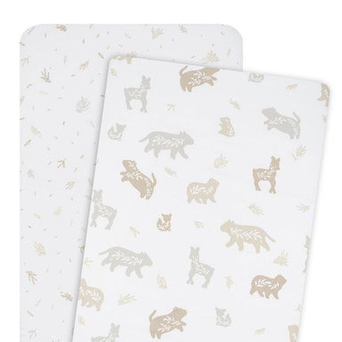 Living Textiles Bosco Bear 2pk Cradle/Co Sleeper Fitted Sheets