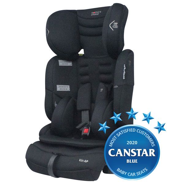 Mothers Choice Kin AP Convertible Booster Seat Black Space